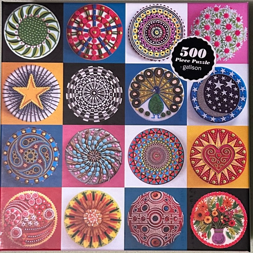 galison Cakes Puzzle - 500 pieces